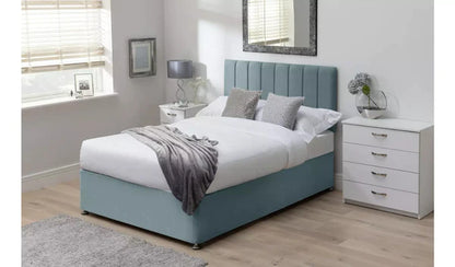 Double Bed: Stylish Fabric Double Bed