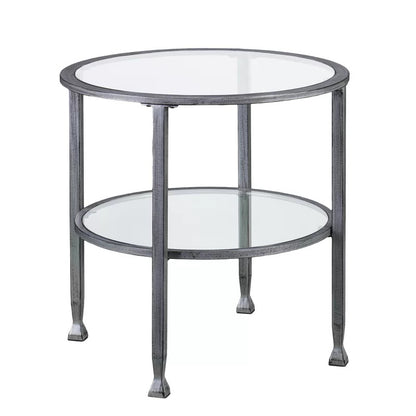 End Table SID Glass End Table