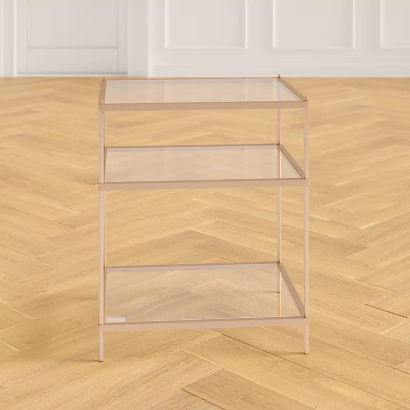End Tables : Carin Glass End Table