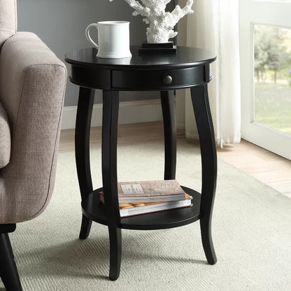 End Tables: End Table with Storage Drawer 