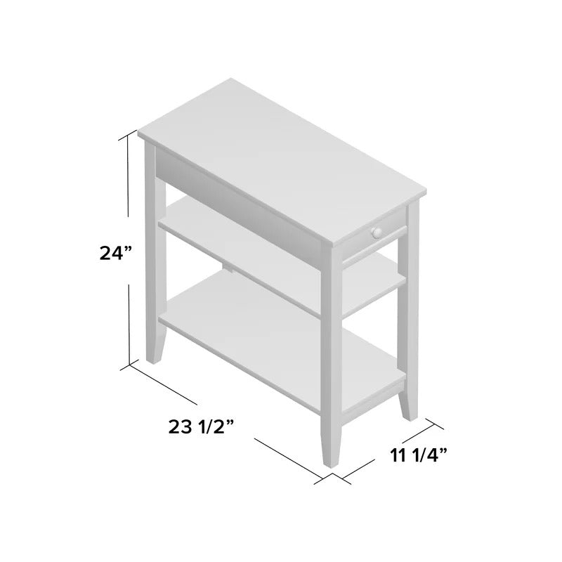 End Tables: End Table with Storage (Espresso)