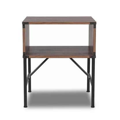 End Tables: Oman Walnut End Table Set