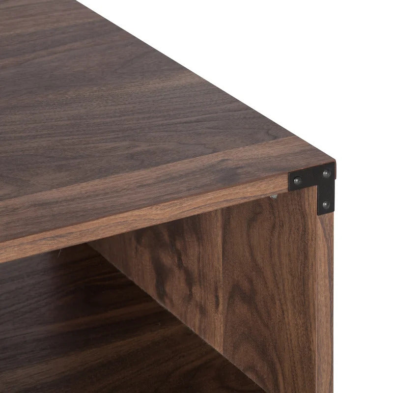 End Tables: Oman Walnut End Table Set