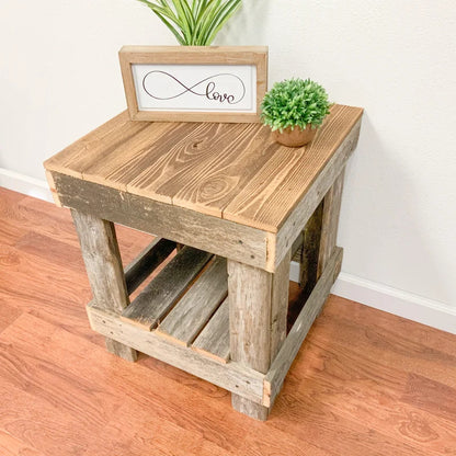 End Tables : Solid Wood End Table