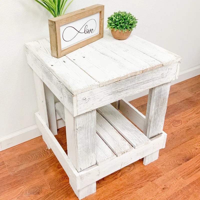 End Tables : Solid Wood End Table
