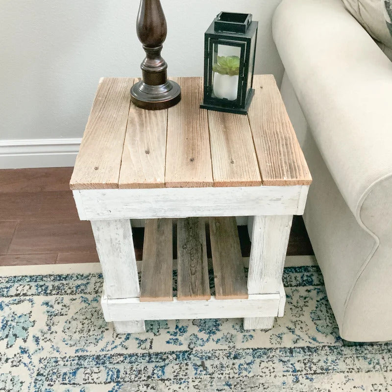 End Tables : Solid Wood End Table