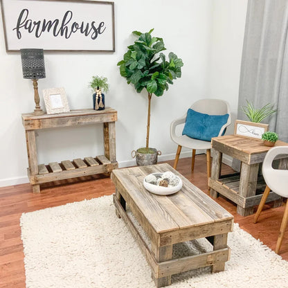 End Tables : Solid Wood End Table