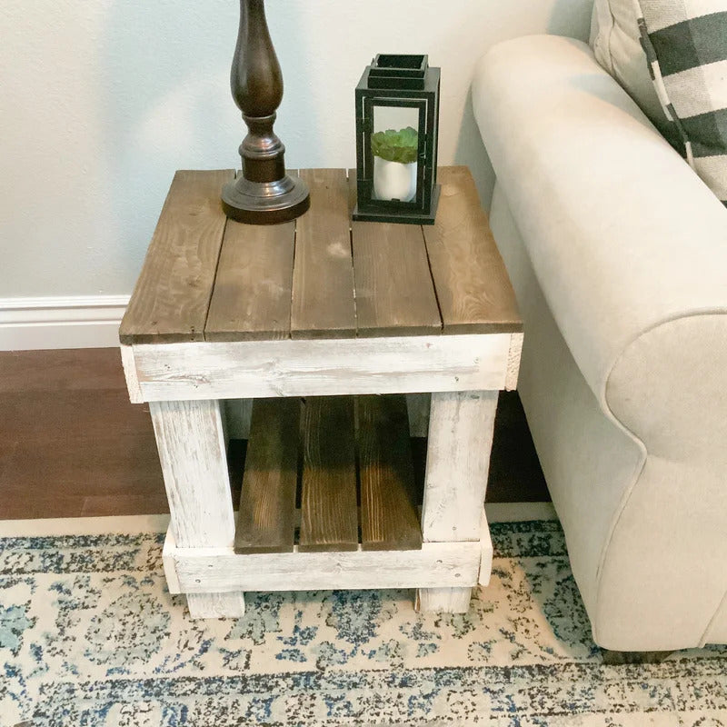 End Tables : Solid Wood End Table