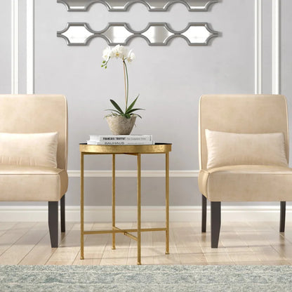 End Tables Top Cross Legs End Table