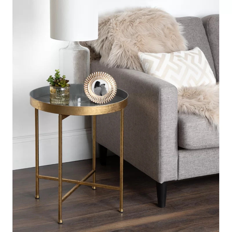 End Tables Top Cross Legs End Table