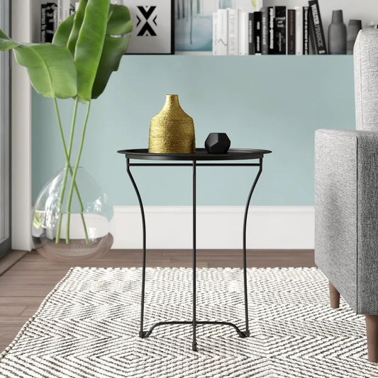 End Tables Top Cross Legs End Table