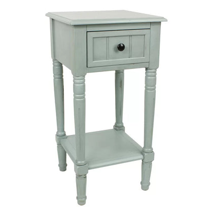 End Tables: Traditional Style End Table with Storage