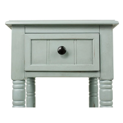 End Tables: Traditional Style End Table with Storage