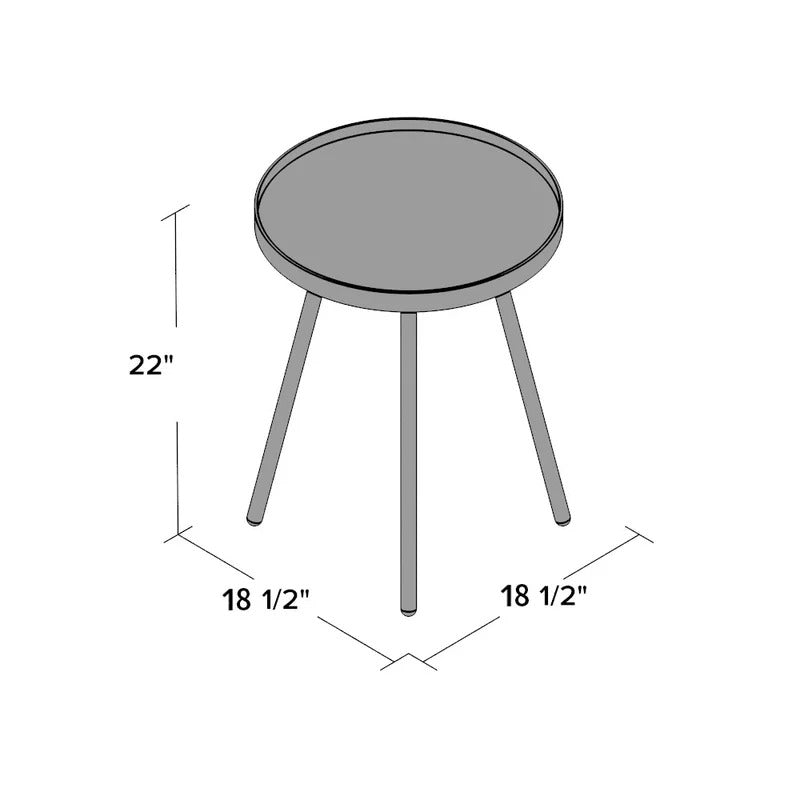 End Tables: Tray Top End Table
