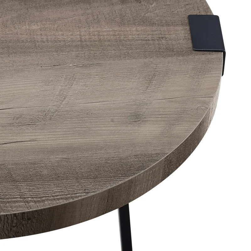 End Tables: Unique Cross Legs End Table