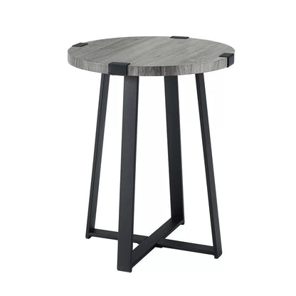 End Tables: Unique Cross Legs End Table