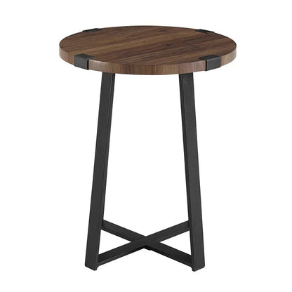 End Tables: Unique Cross Legs End Table