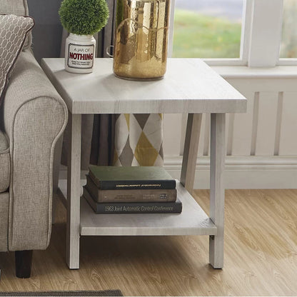 End Tables: Wooden End Table