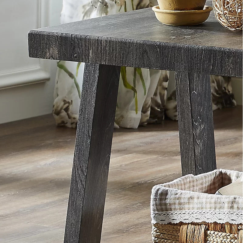 End Tables: Wooden End Table
