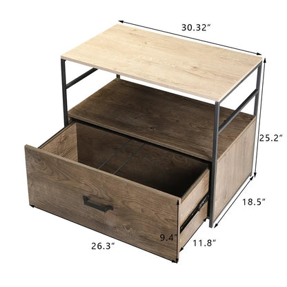 File Cabinets : 1-Drawer Vertical File Cabinet