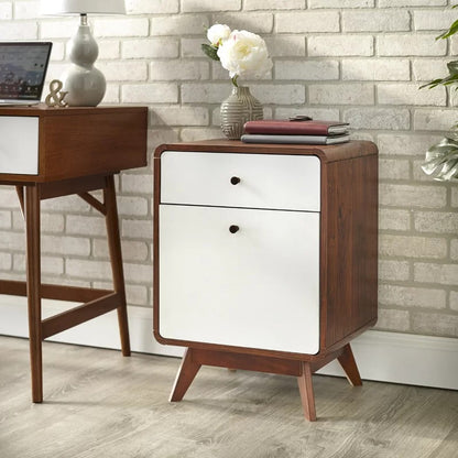 Filing Cabinet : 18.5'' Wide 2 -Drawer Vertical File Cabinet