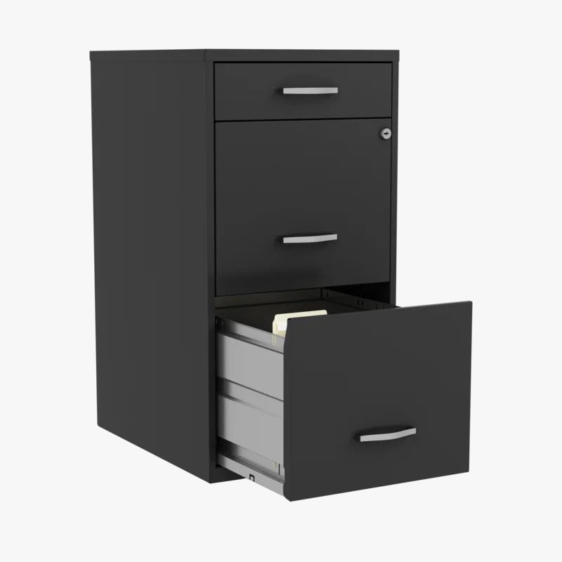 Filing Cabinet : 3-Drawer Vertical File Cabinet