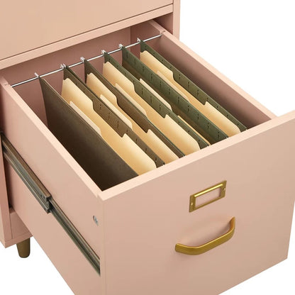 File Cabinets : DAN 2-Drawer Vertical Filing Cabinet