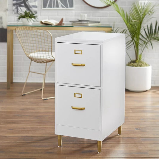 File Cabinets : DAN 2-Drawer Vertical Filing Cabinet