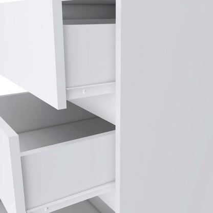 File Cabinets : Dina 3-Drawer Mobile Vertical Filling Cabinet