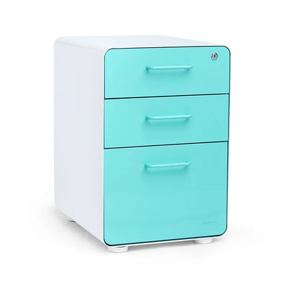File Cabinets : Stow 15.75'' Wide 3 -Drawer Steel Vertical
