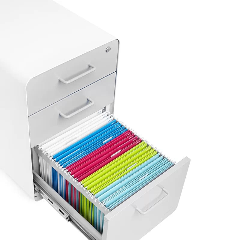 File Cabinets : Stow 15.75'' Wide 3 -Drawer Steel Vertical