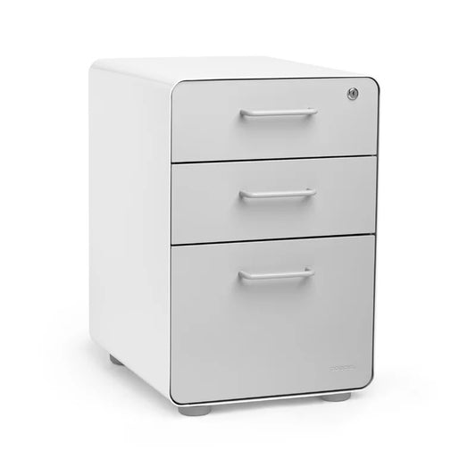 File Cabinets : Stow 15.75'' Wide 3 -Drawer Steel Vertical