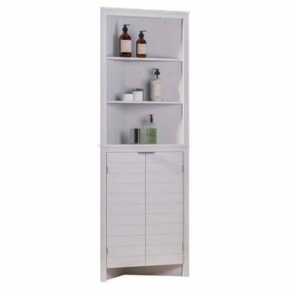 Floor Cabinets: Bathroom Corner Cabinet