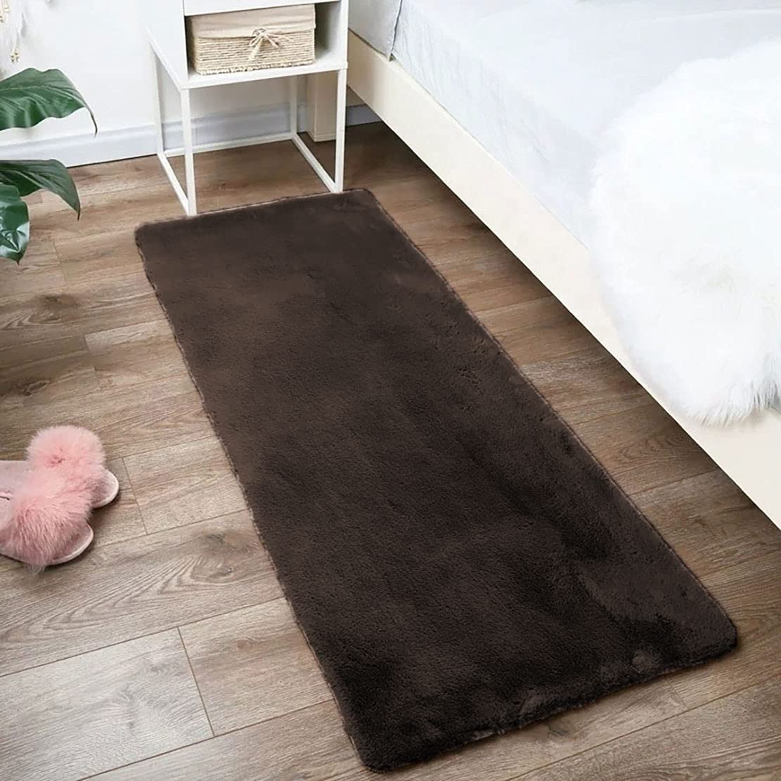 Floor Mats: Bathroom Door Foot Carpets Anti Skid Water Absorbent Easy Machine Washable Rug for Entrance | Kitchen Floor | 60 X 90 Cm | Beige | Pack of 1