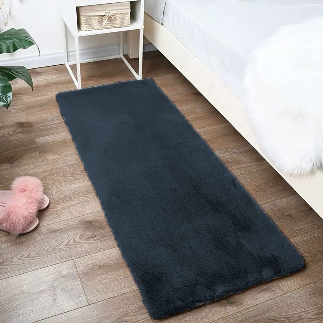 Floor Mats: Bathroom Door Foot Carpets Anti Skid Water Absorbent Easy Machine Washable Rug for Entrance | Kitchen Floor | 60 X 90 Cm | Beige | Pack of 1