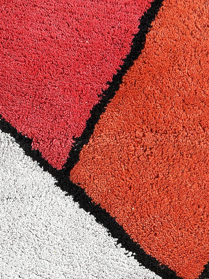 Floor Mats: Carpets Rug for Bedroom,20 " X 48",Cotton Rug for Living Room,Bedside Rug for Kids Room