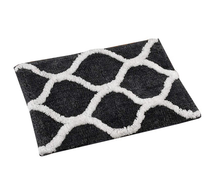 Floor Mats: Glorious Super Soft Microfiber Designer Anti Slip Bathmat