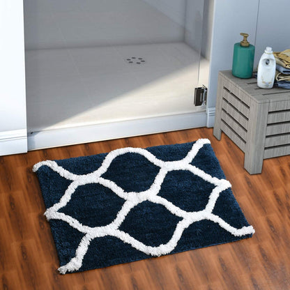 Floor Mats: Glorious Super Soft Microfiber Designer Anti Slip Bathmat