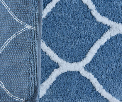 Floor Mats: Glorious Super Soft Microfiber Designer Anti Slip Bathmat