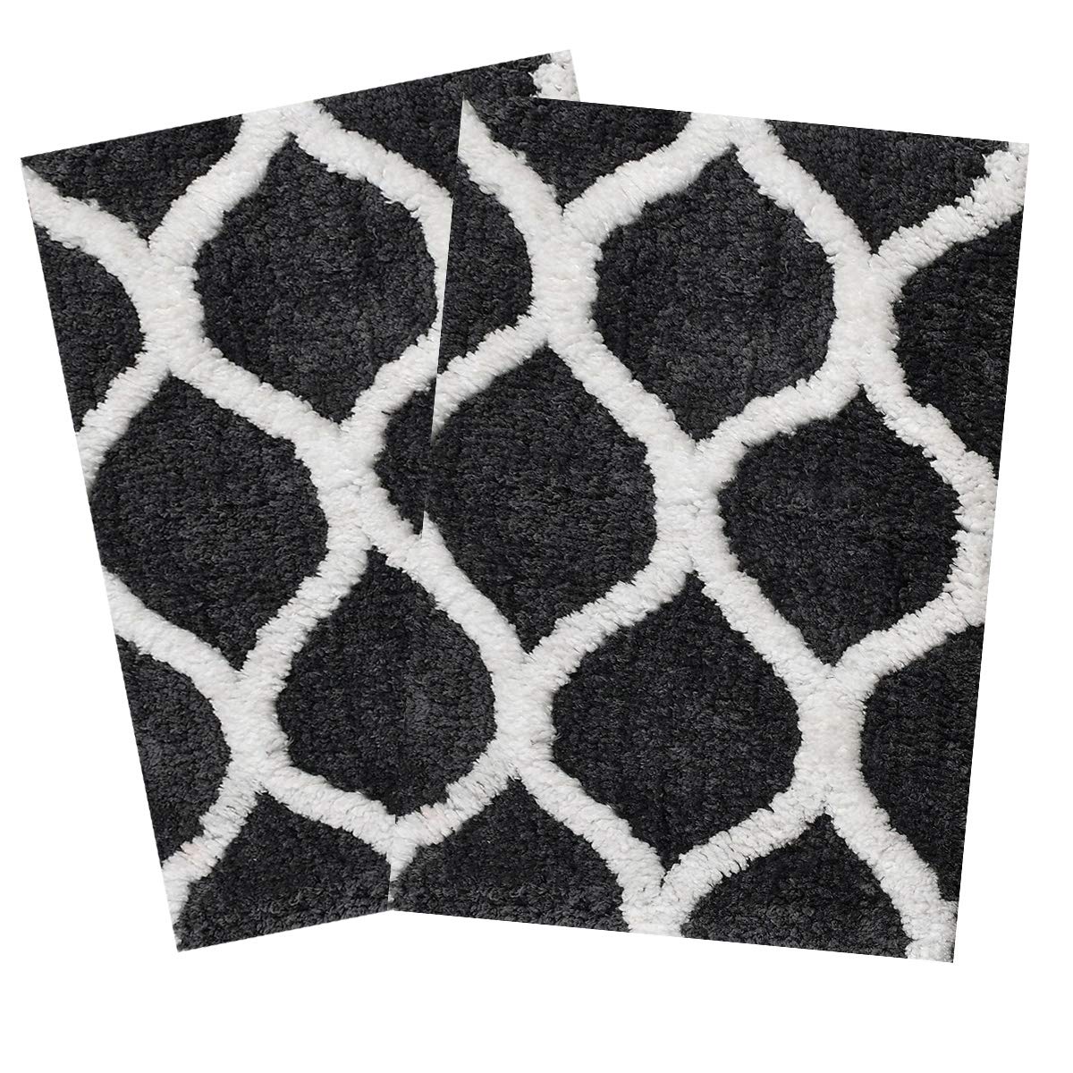 Floor Mats: Glorious Super Soft Microfiber Designer Anti Slip Bathmat
