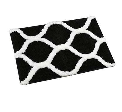 Floor Mats: Glorious Super Soft Microfiber Designer Anti Slip Bathmat