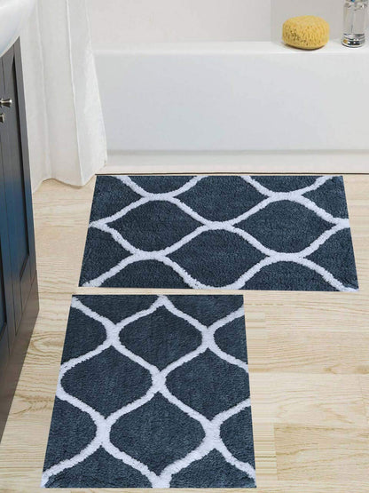 Floor Mats: Glorious Super Soft Microfiber Designer Anti Slip Bathmat