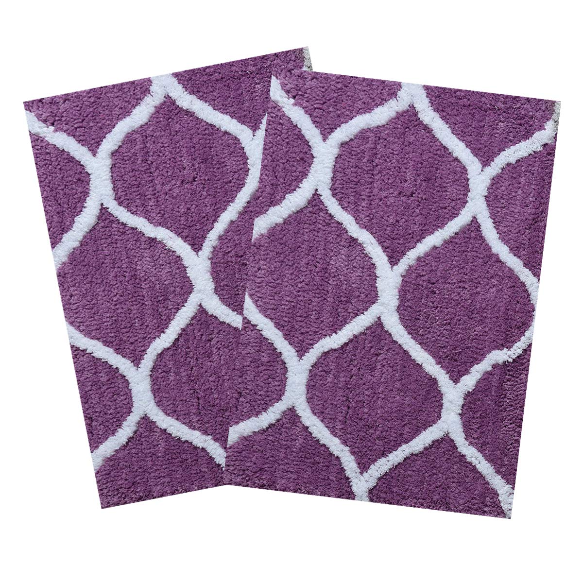 Floor Mats: Glorious Super Soft Microfiber Designer Anti Slip Bathmat