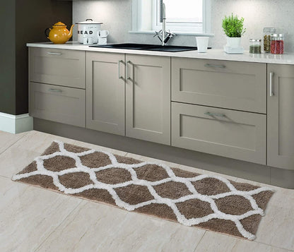 Floor Mats: Glorious Super Soft Microfiber Designer Anti Slip Bathmat
