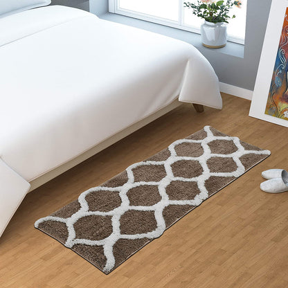 Floor Mats: Glorious Super Soft Microfiber Designer Anti Slip Bathmat