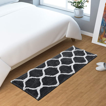 Floor Mats: Glorious Super Soft Microfiber Designer Anti Slip Bathmat