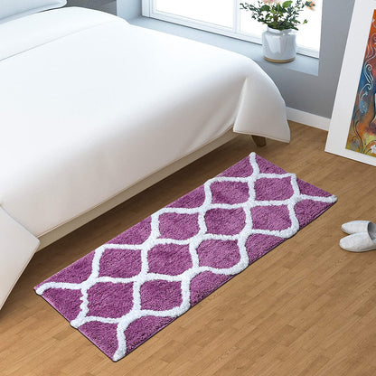 Floor Mats: Glorious Super Soft Microfiber Designer Anti Slip Bathmat