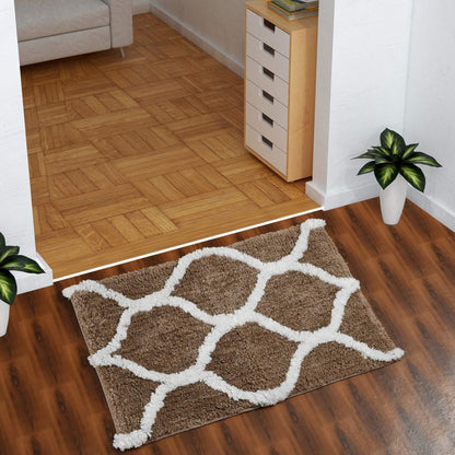 Floor Mats: Glorious Super Soft Microfiber Designer Anti Slip Bathmat