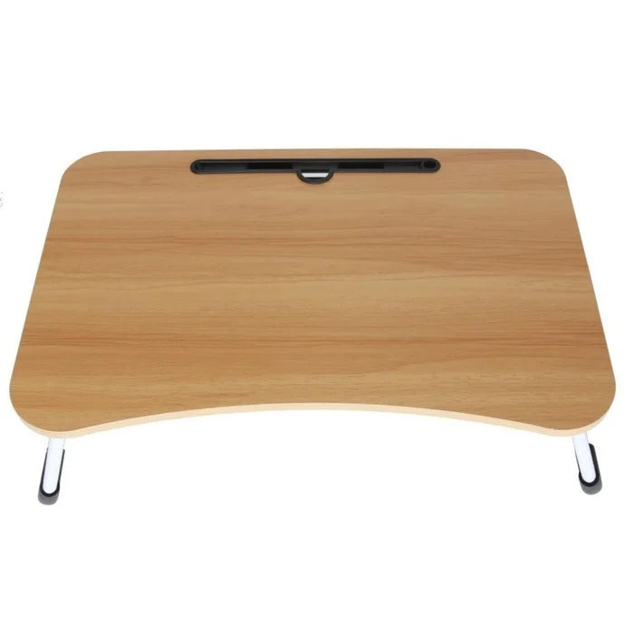 Folding Table: 24'' Circular Portable Folding Study Table Cum Laptop Table 