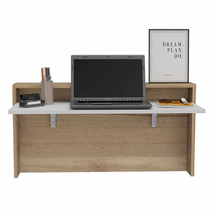 Folding Table: Floating Desk Cum Folding Study Table for Home, Office